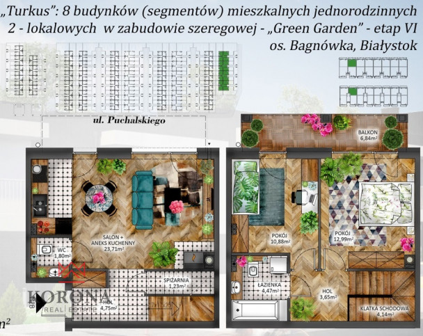 Mieszkanie Sprzedaż Białystok Bagnówka Józefa Karola Puchalskiego 3